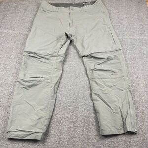 Kuhl Pants Mens 38x30 Gray Liberator Convertible Stealth Hiking Outdoor Zip Off